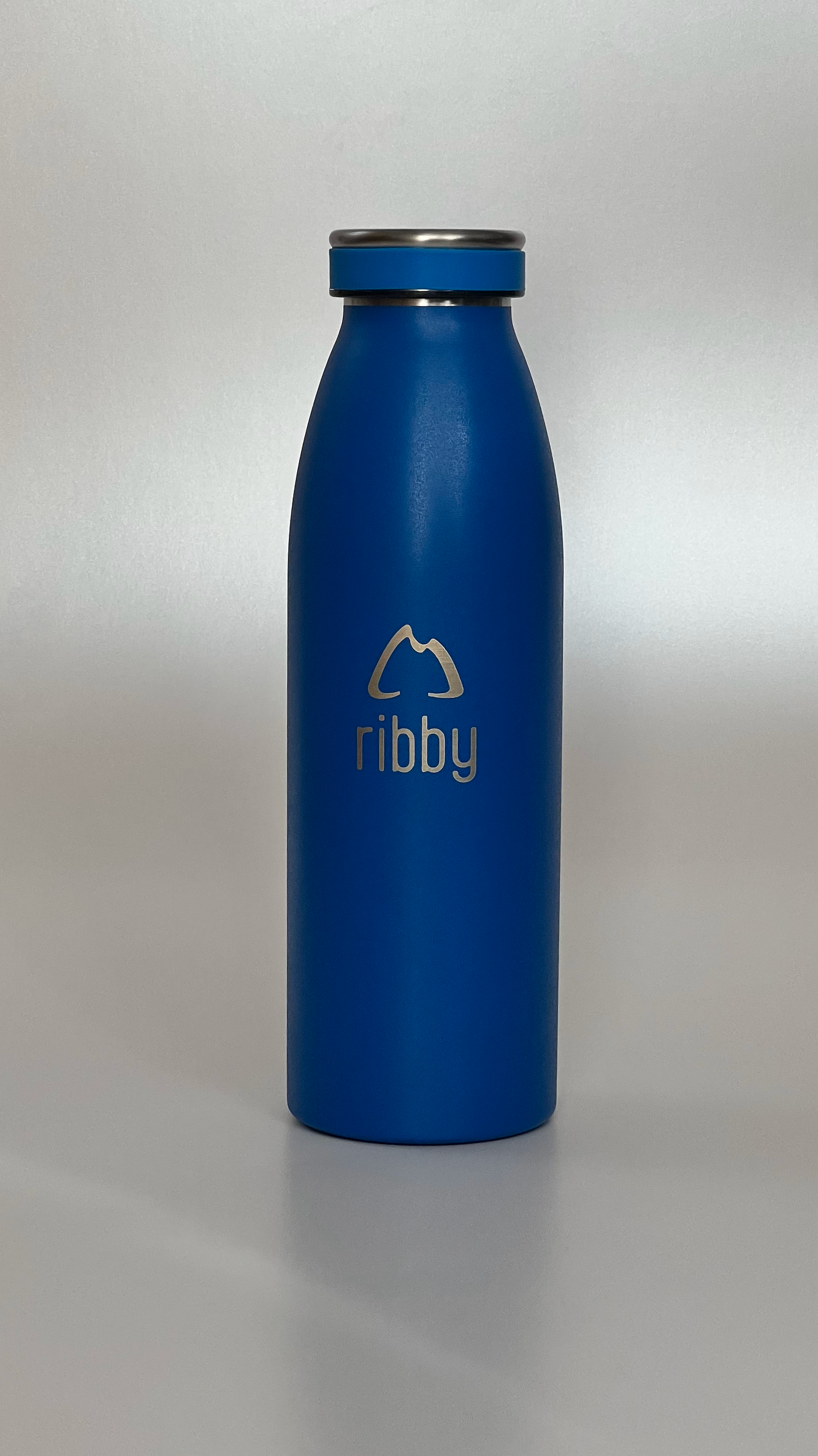 Ribby 500ml Standard Mouth Bottle - Blue